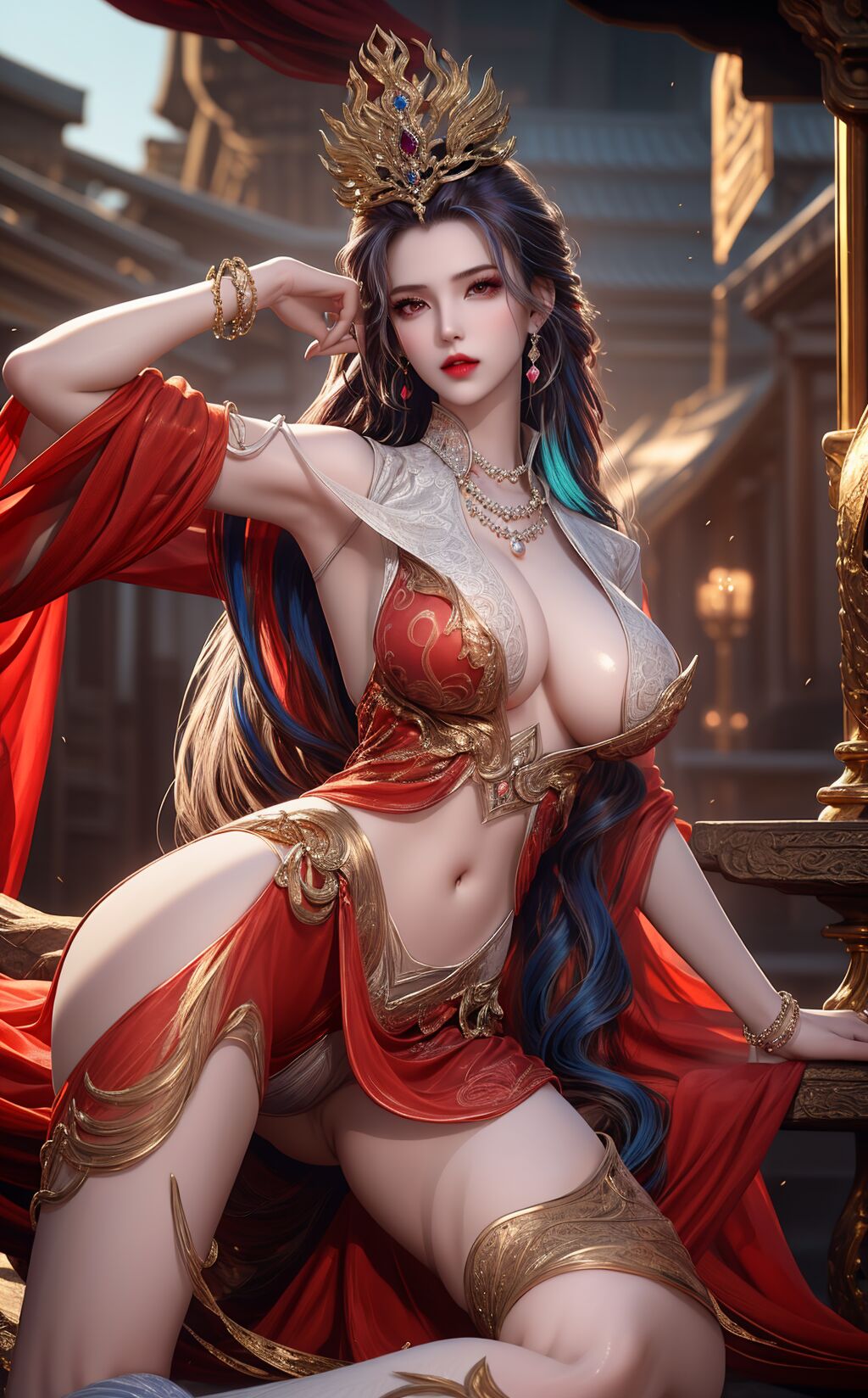 [AI Generated] Douluo Dalu Bibi Dong’s imperial concubine outfit